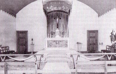 An Historical image of the Church interior