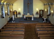 Interior view of the Church